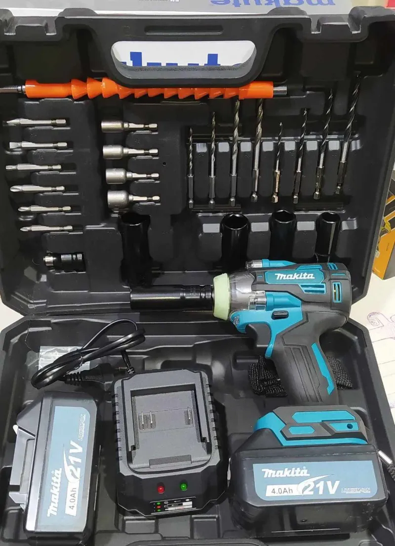 Clé à choc Makita 21v double batterie